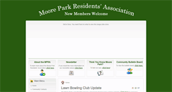 Desktop Screenshot of moorepark.org